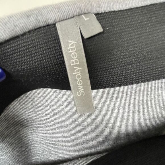 Sweaty Betty Women's Size L Gray Pull On Elastic Waist Skirt - Picture 6 of 6